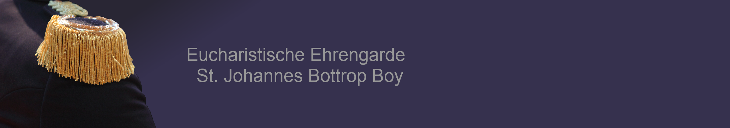Eucharistische Ehrengarde St. Johannes Bottrop Boy